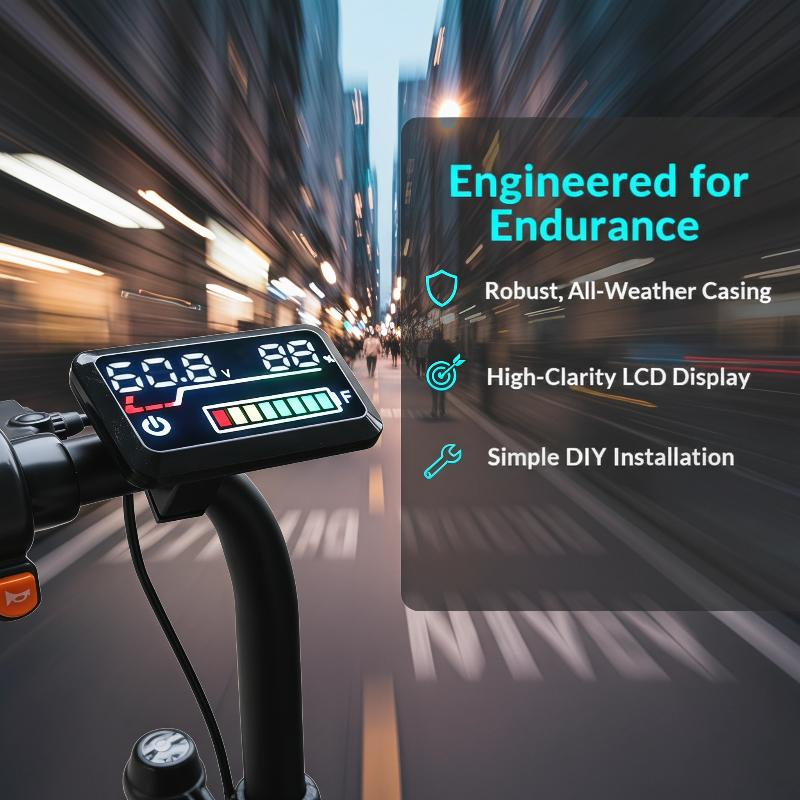 Energy Monitor Meter - Voltmètre de précision, indicateur numérique du