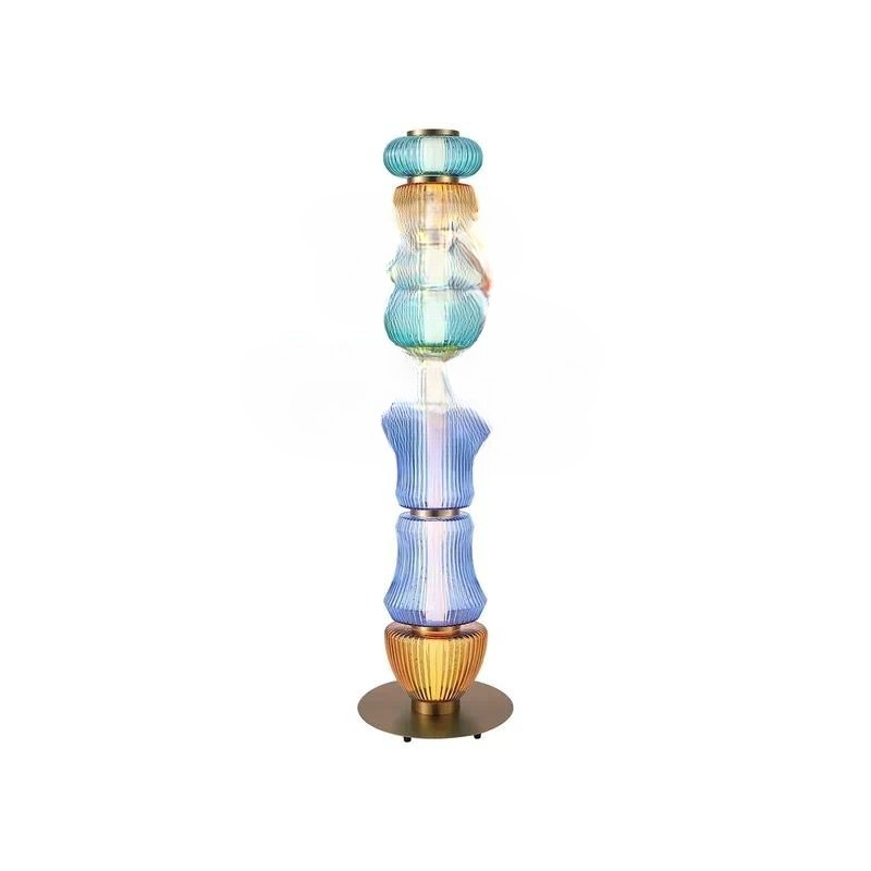 Solar Lamp - Lampe de table en verre gourde