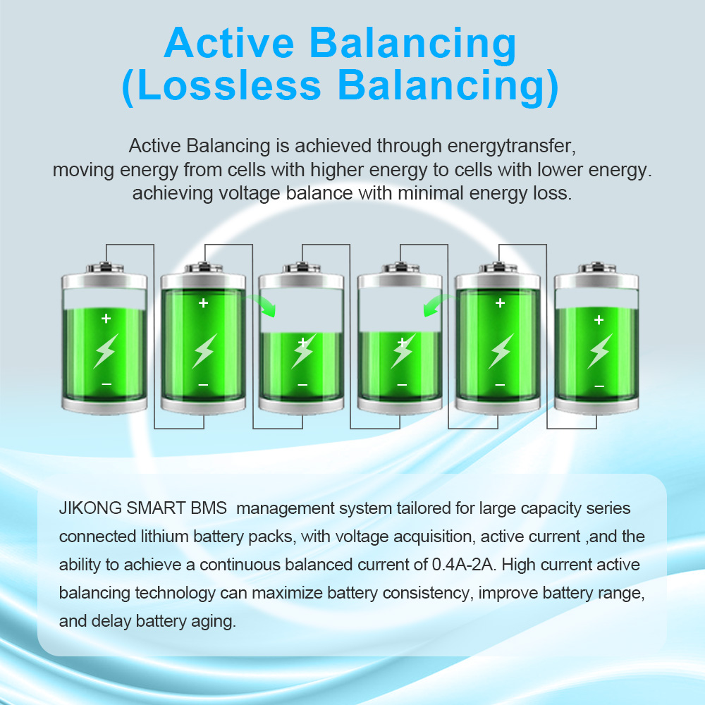 JIKONG B2A8S30P 300A BMS avec  - Lithium Battery 12V avis et prix