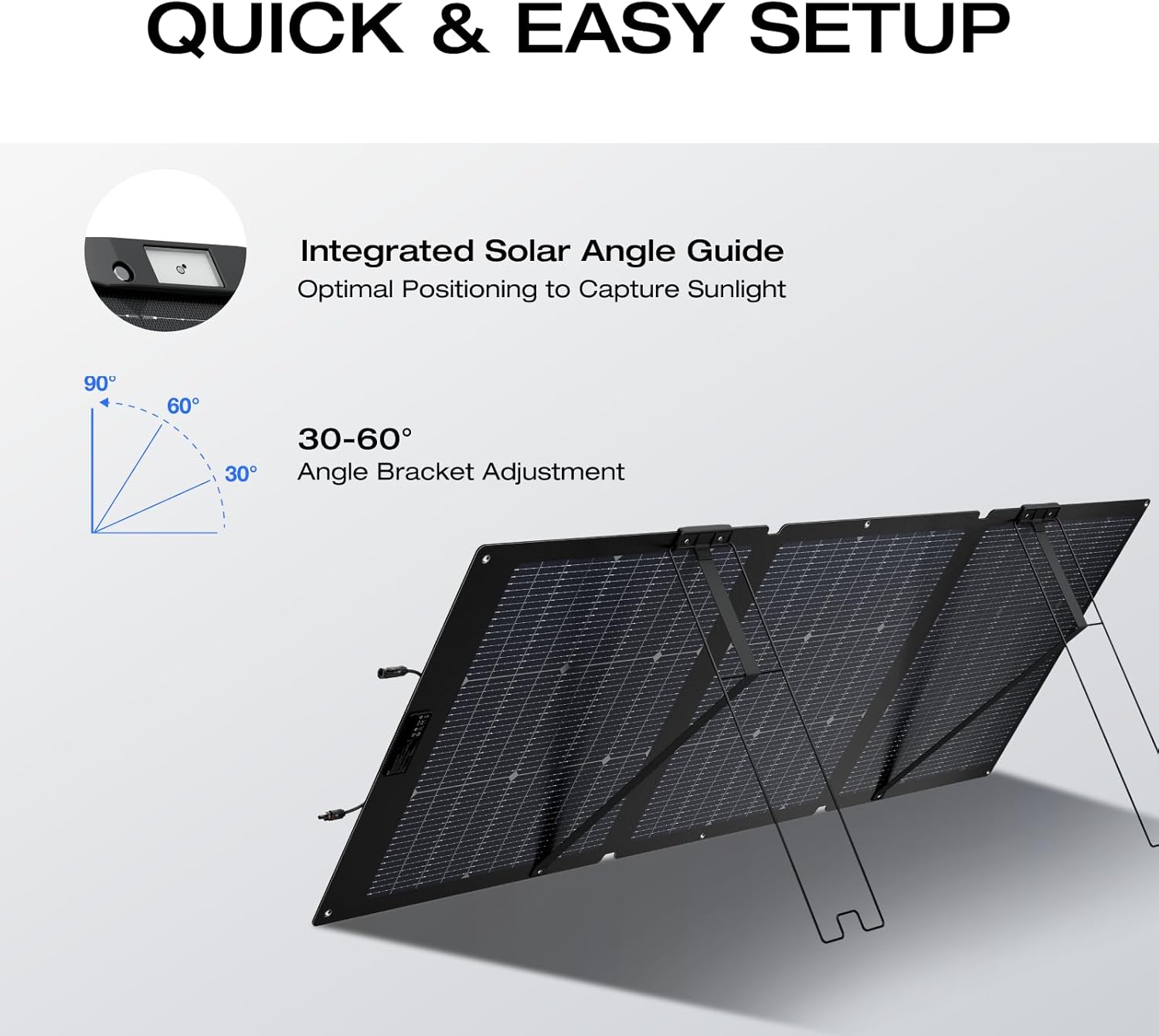 Panneau solaire pliable 160 W, - Solar Panel avis et prix